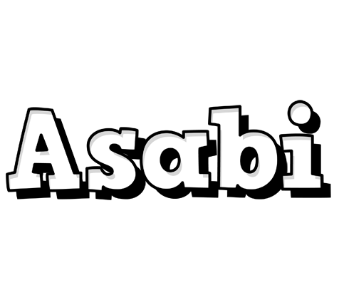 Asabi snowing logo