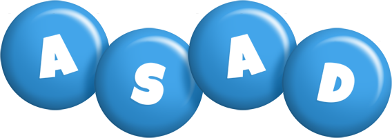Asad candy-blue logo