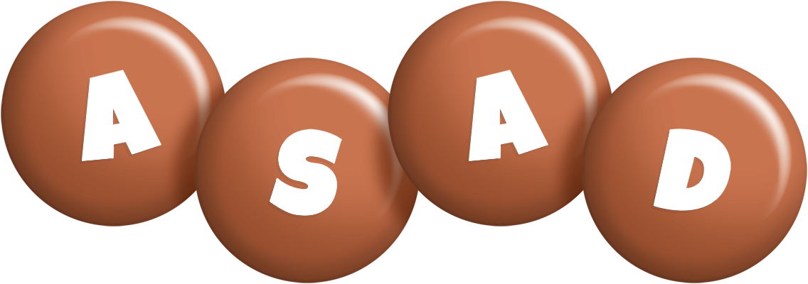 Asad candy-brown logo