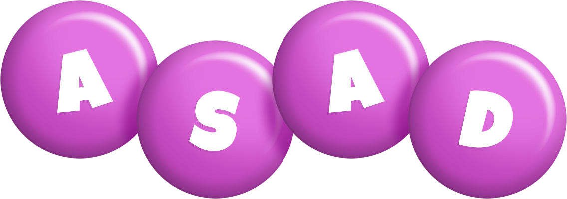 Asad candy-purple logo