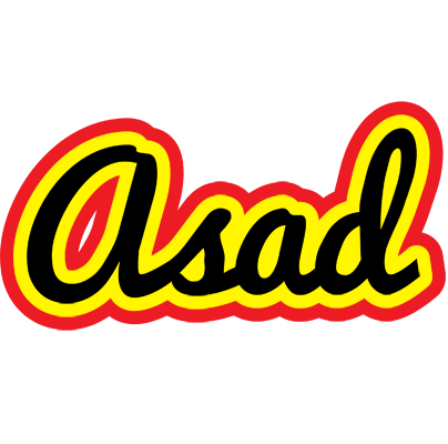 Asad flaming logo