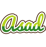 Asad golfing logo