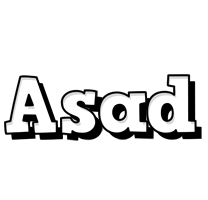 Asad snowing logo
