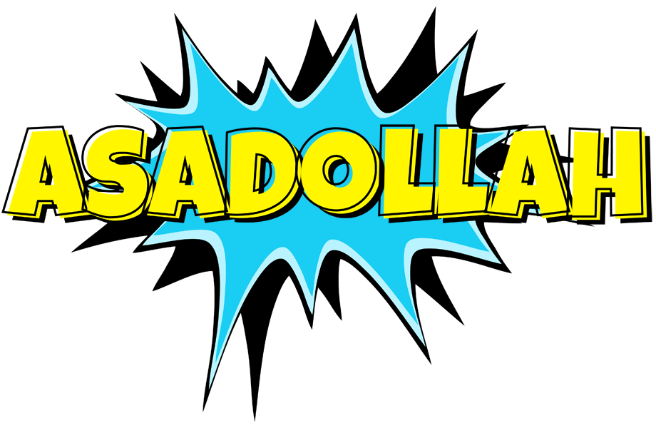 Asadollah amazing logo