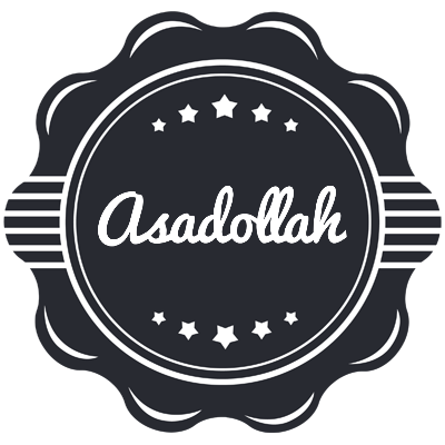 Asadollah badge logo