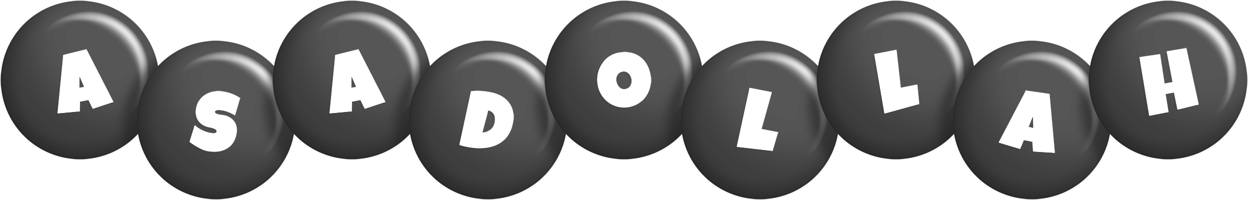 Asadollah candy-black logo