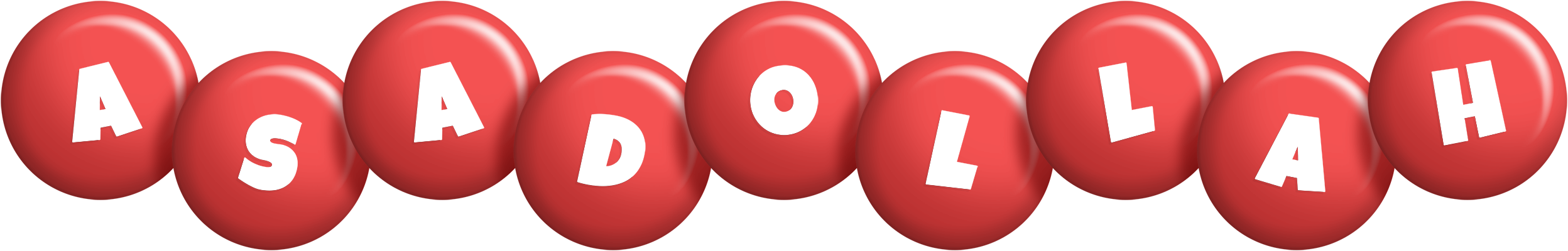 Asadollah candy-red logo