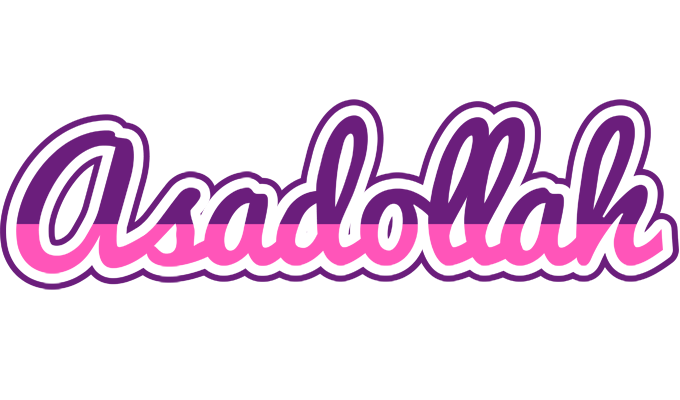 Asadollah cheerful logo