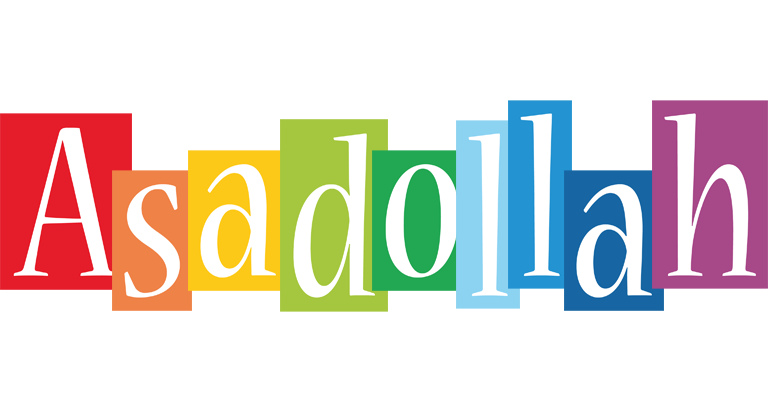 Asadollah colors logo
