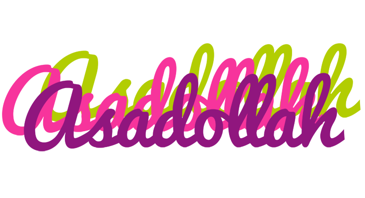 Asadollah flowers logo