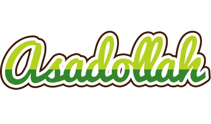 Asadollah golfing logo
