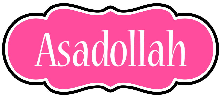 Asadollah invitation logo