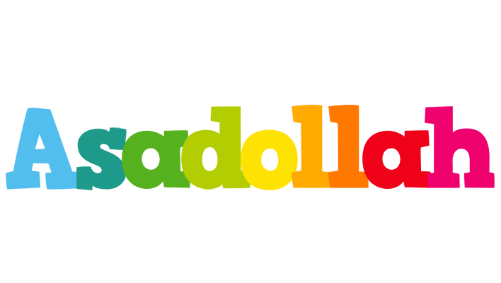 Asadollah rainbows logo