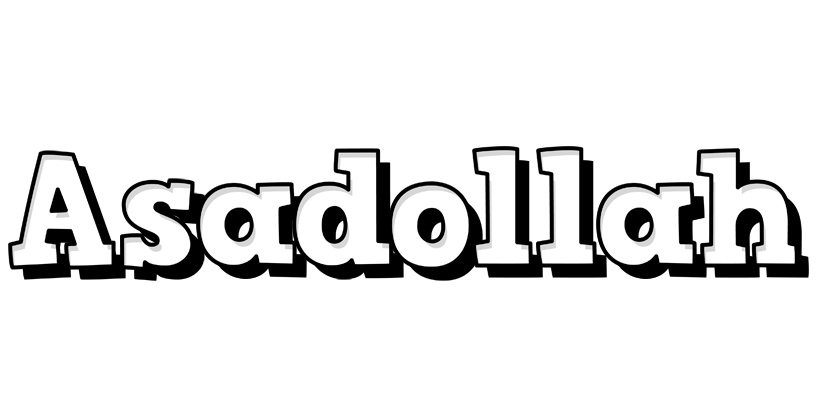 Asadollah snowing logo