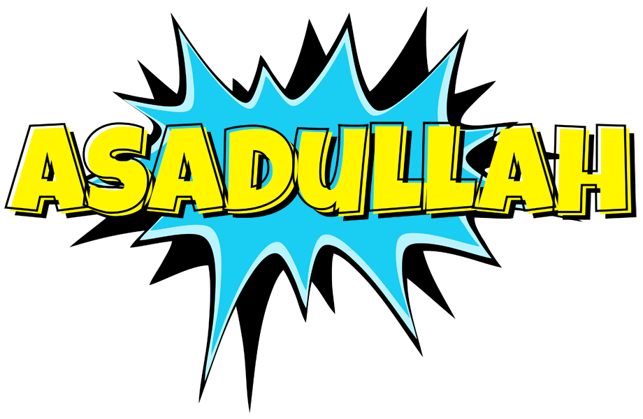 Asadullah amazing logo