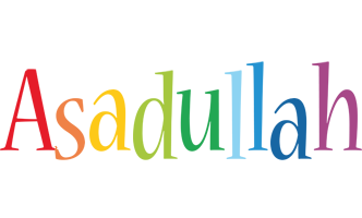 Asadullah birthday logo