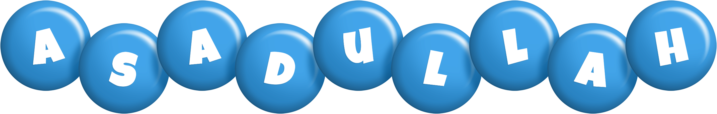 Asadullah candy-blue logo