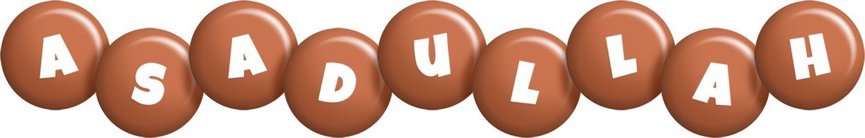 Asadullah candy-brown logo