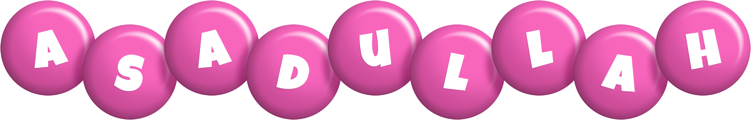 Asadullah candy-pink logo