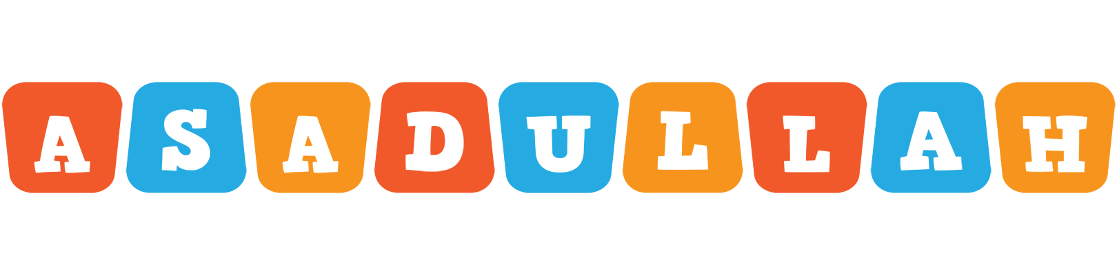 Asadullah comics logo
