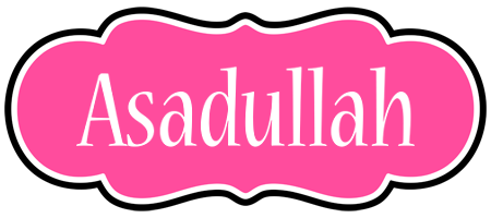 Asadullah invitation logo