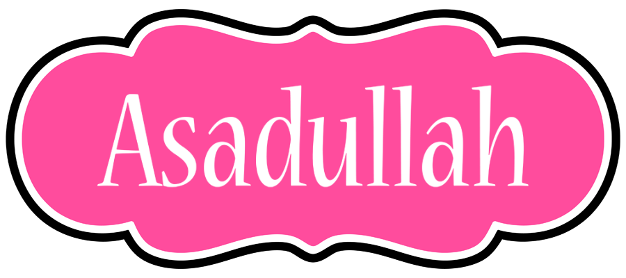 Asadullah invitation logo