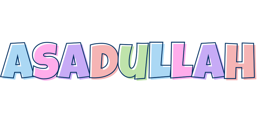 Asadullah pastel logo