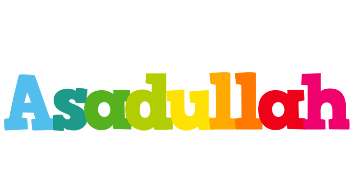 Asadullah rainbows logo