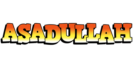 Asadullah sunset logo