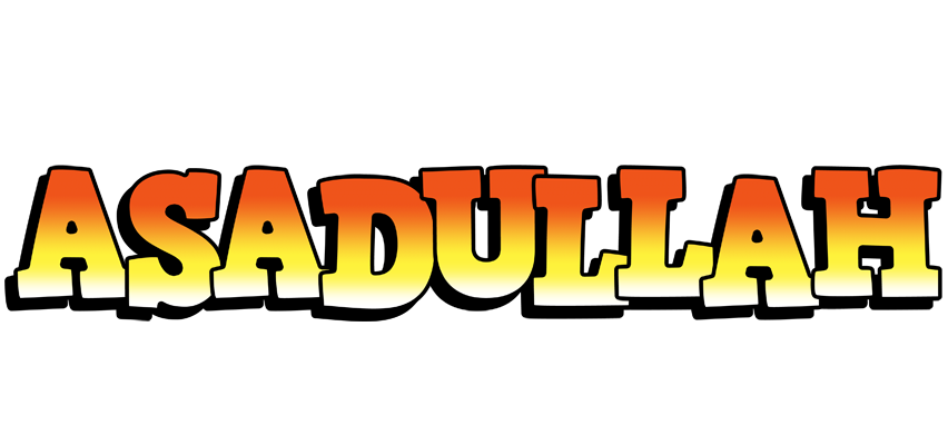 Asadullah sunset logo