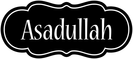 Asadullah welcome logo