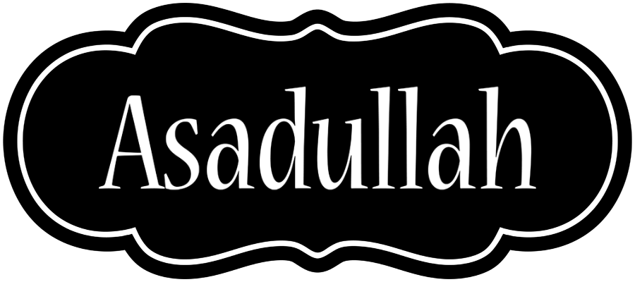 Asadullah welcome logo