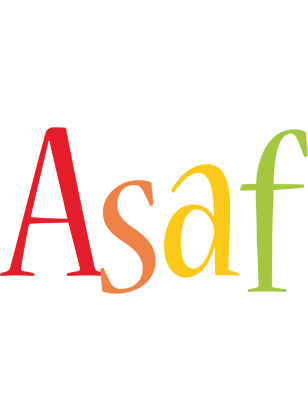 Asaf birthday logo