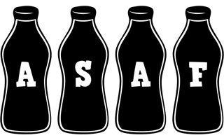 Asaf bottle logo