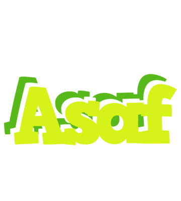 Asaf citrus logo
