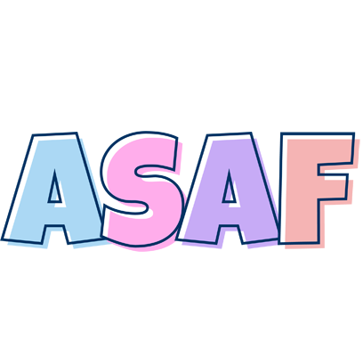 Asaf pastel logo
