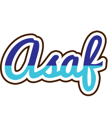 Asaf raining logo