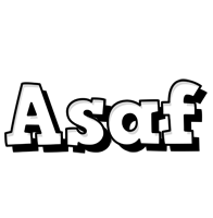 Asaf snowing logo