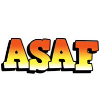 Asaf sunset logo