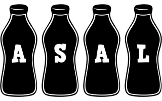 Asal bottle logo