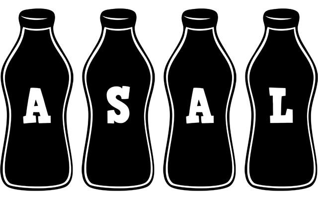 Asal bottle logo