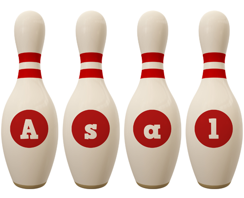 Asal bowling-pin logo