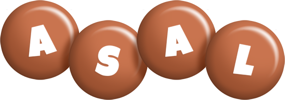 Asal candy-brown logo