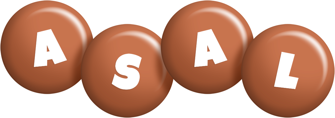 Asal candy-brown logo