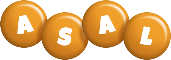 Asal candy-orange logo