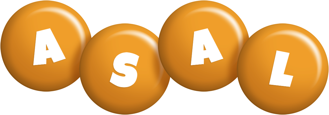 Asal candy-orange logo