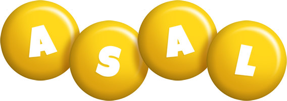 Asal candy-yellow logo