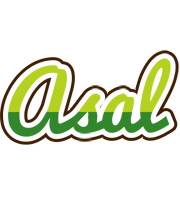 Asal golfing logo