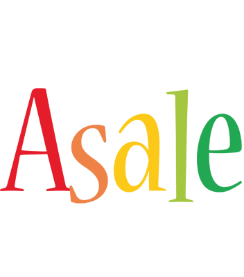 Asale birthday logo