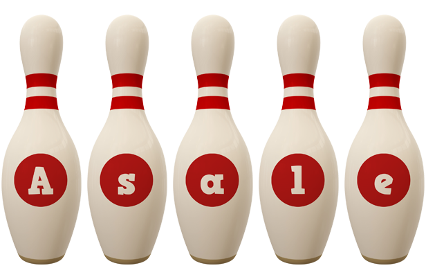 Asale bowling-pin logo